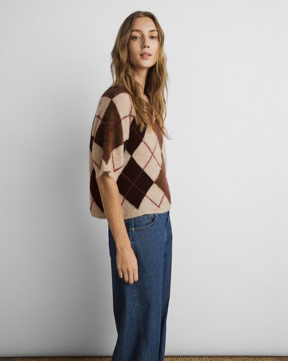 MSCH Copenhagen - MSCHAdin Hope 2/4 Pullover CHK