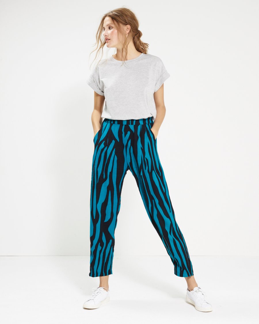 MSCH Copenhagen - Zappa Zebra HW Pants