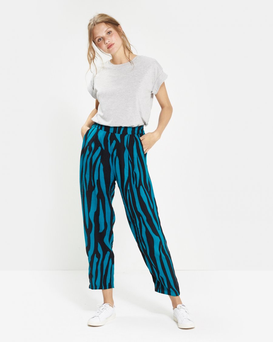 MSCH Copenhagen - Zappa Zebra HW Pants