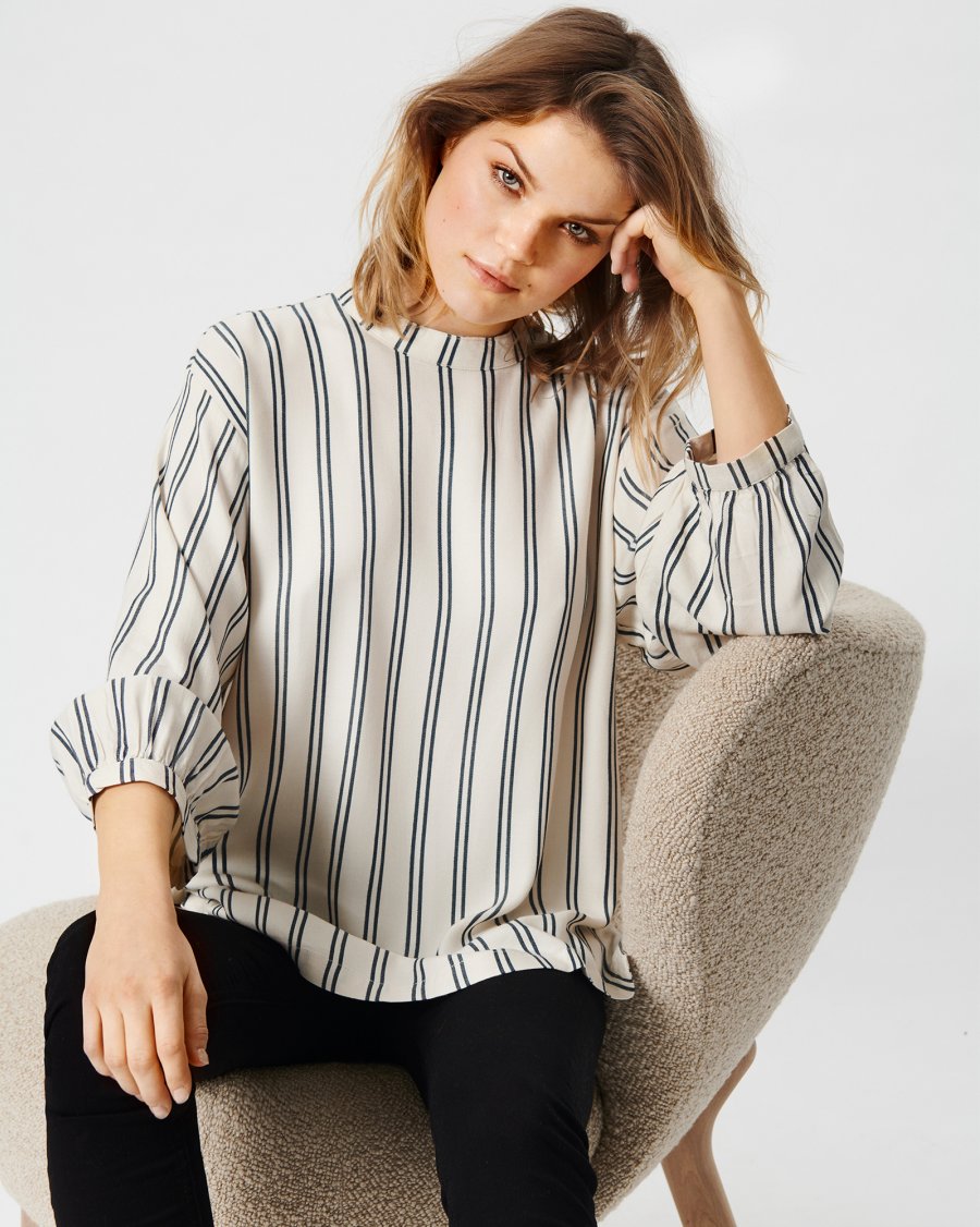 MSCH Copenhagen - Alana 3/4 sleeve Top AOP