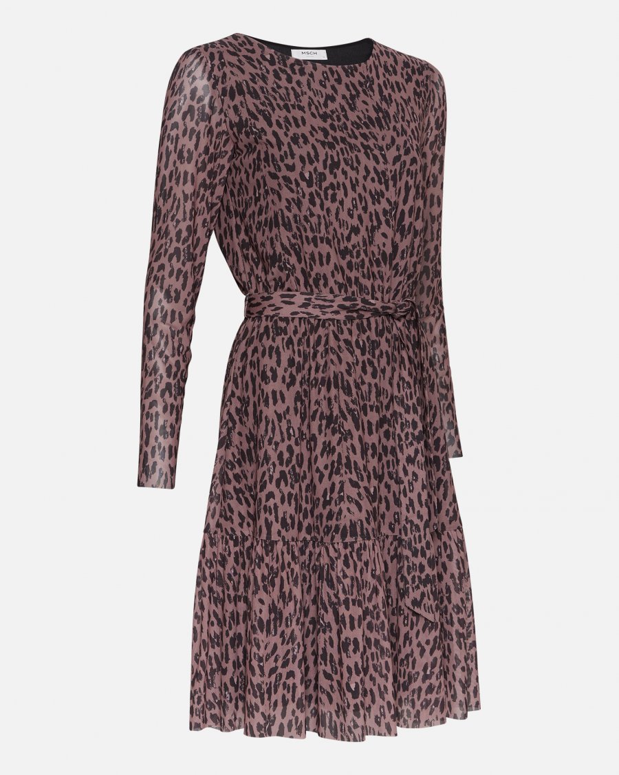 MSCH Copenhagen - Jasmin Mesh Belt Dress AOP