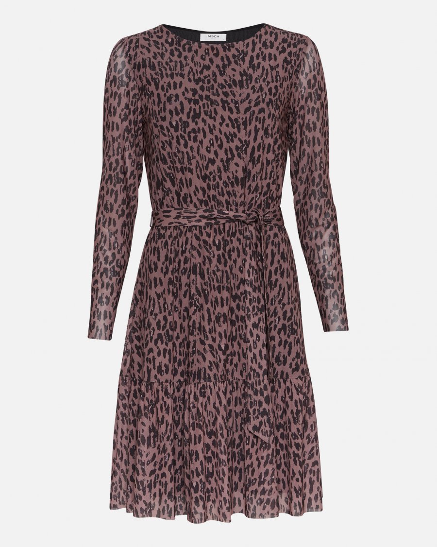 MSCH Copenhagen - Jasmin Mesh Belt Dress AOP