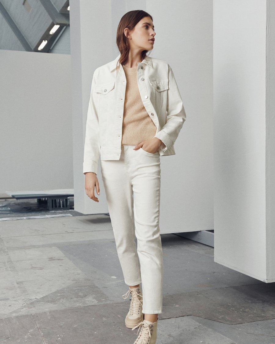 MSCH Copenhagen - Melanie Crystal HW Ankle Jeans