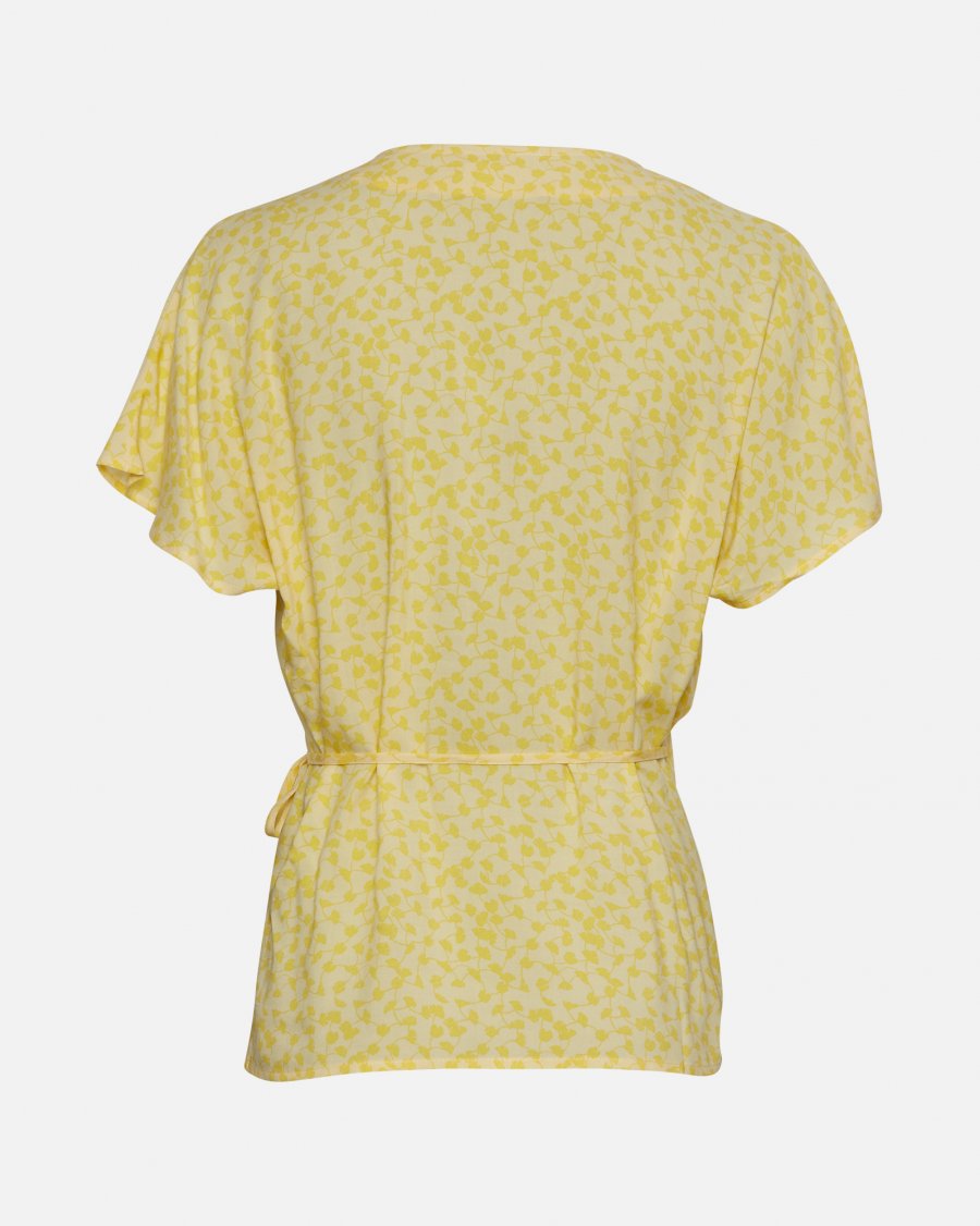 MSCH Copenhagen - Isalie Turid SS Wrap Top AOP