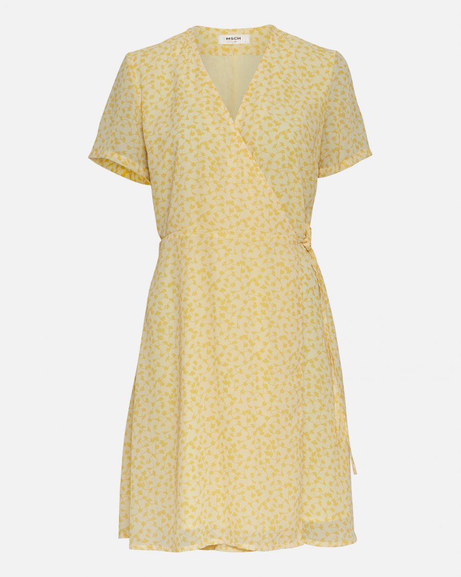 MSCH Copenhagen - Tavi Rosalie SS Wrap Dress AOP