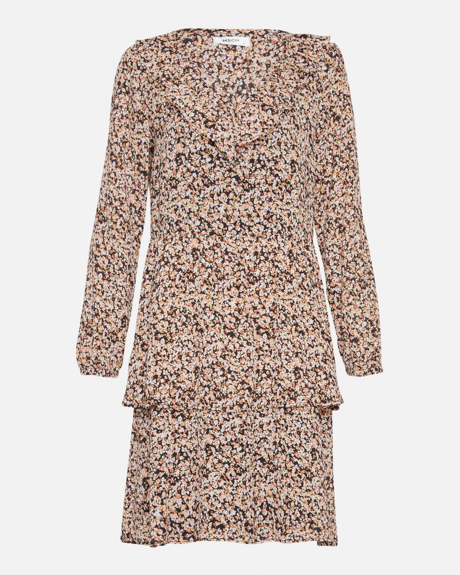 MSCH Copenhagen - Merila Rikkelie LS Dress AOP