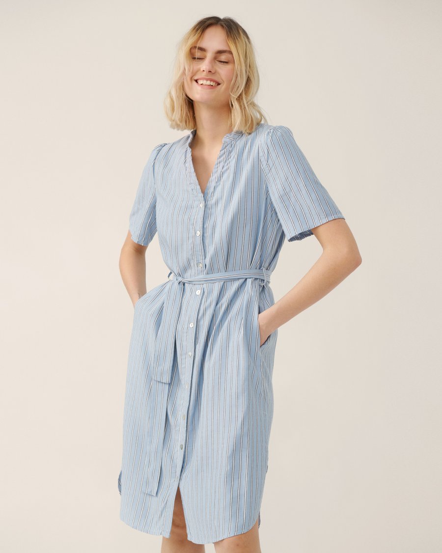 MSCH Copenhagen - Makita Beach Shirt Dress AOP