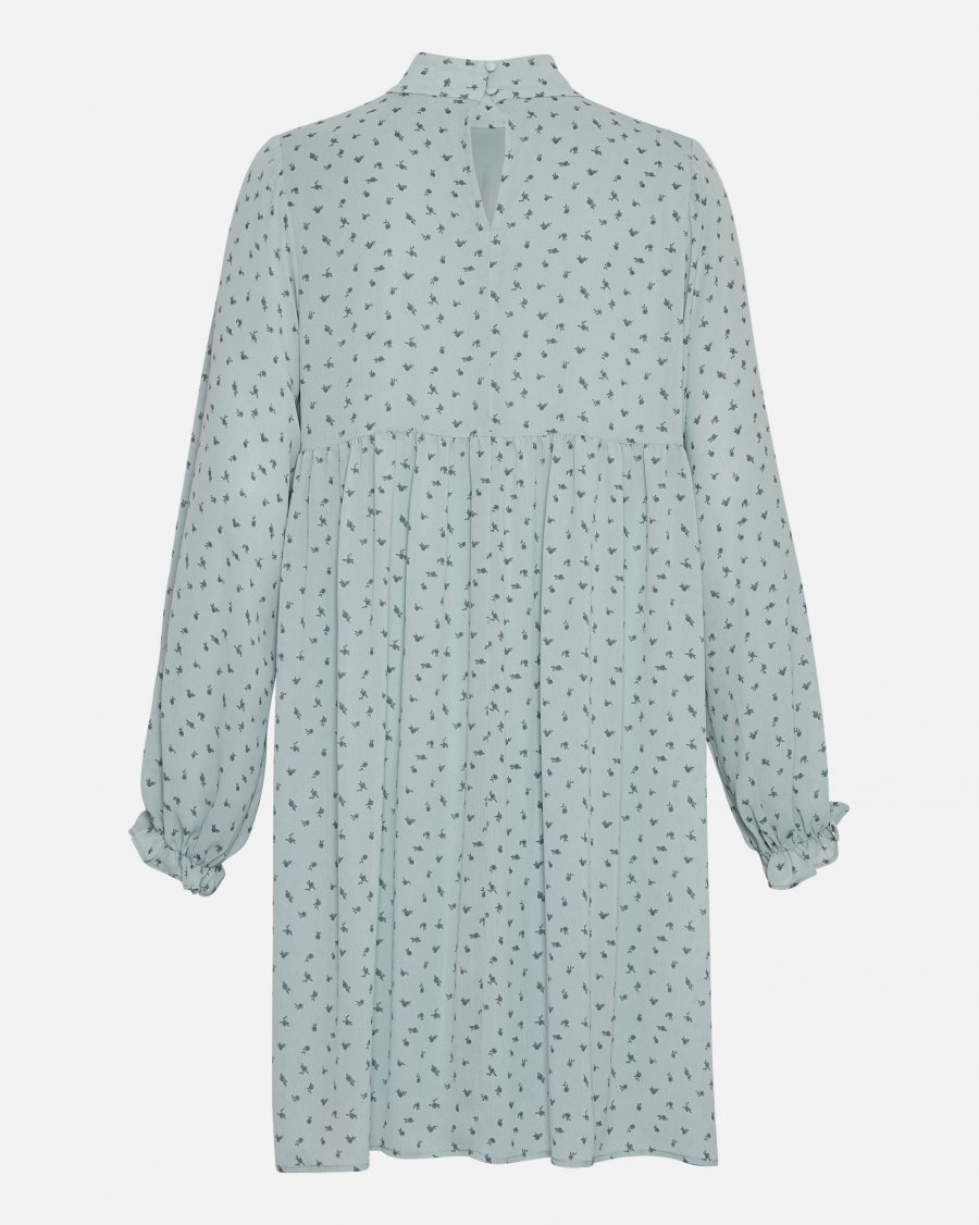 MSCH Copenhagen - Ginna Rikkelie LS Short Dress AOP