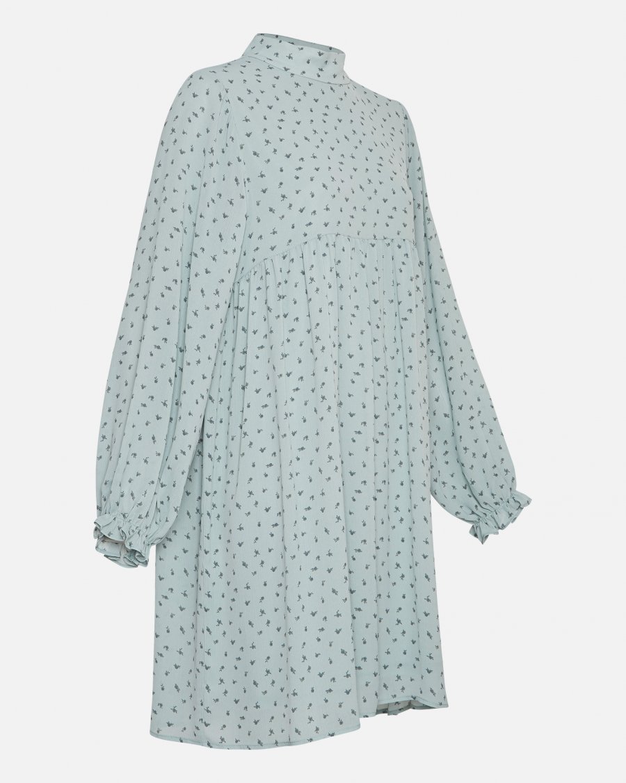 MSCH Copenhagen - Ginna Rikkelie LS Short Dress AOP