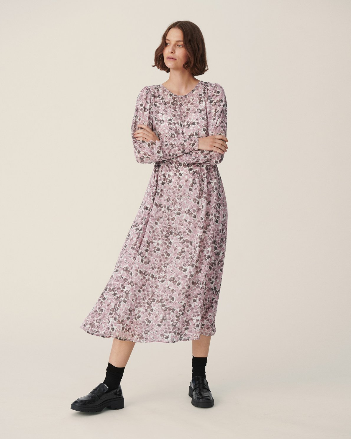 Dresses Jumpsuits MSCH Copenhagen Madia Rikkelie LS Dress AOP