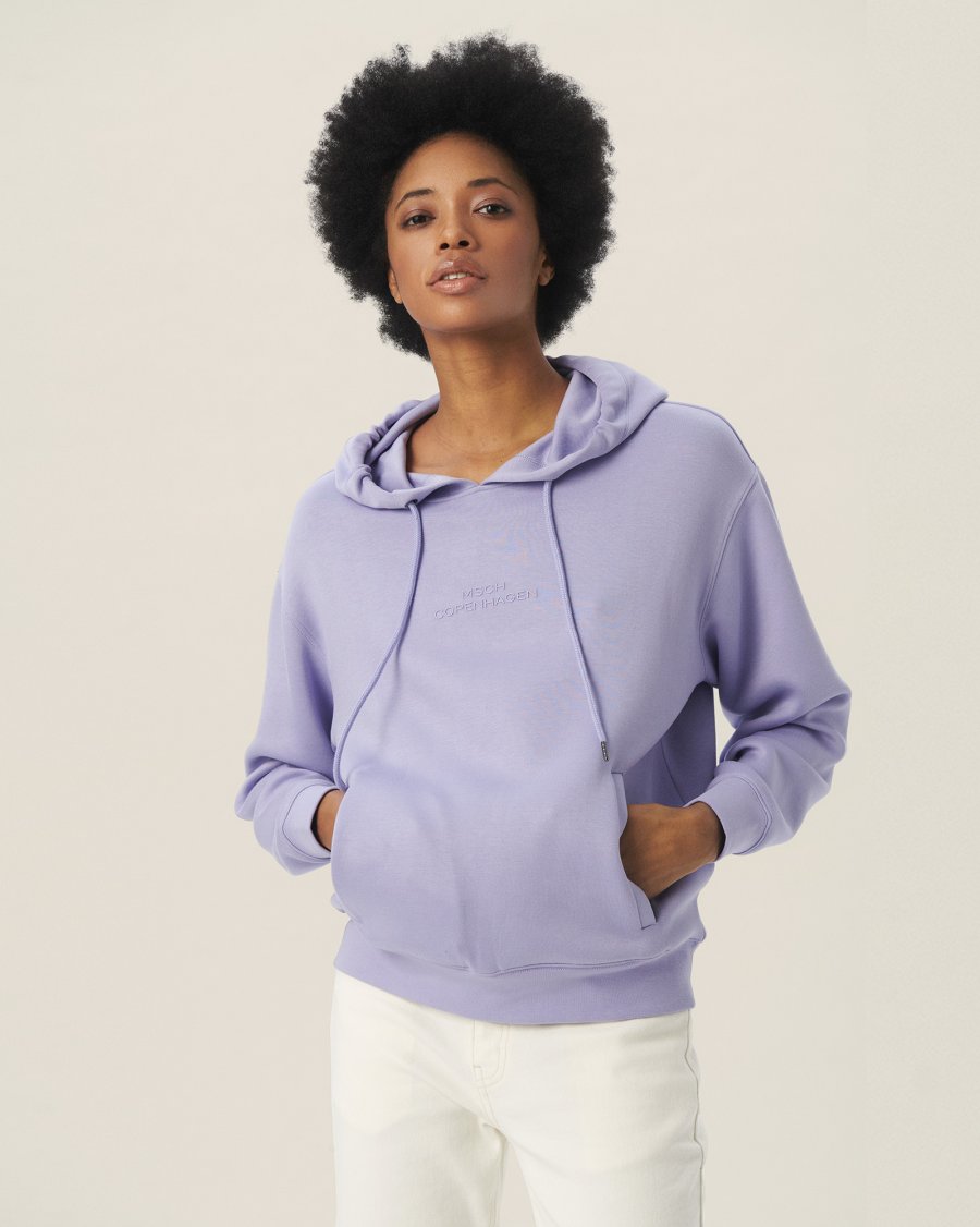 MSCH Copenhagen - MSCHIma Q Logo Hood Sweatshirt