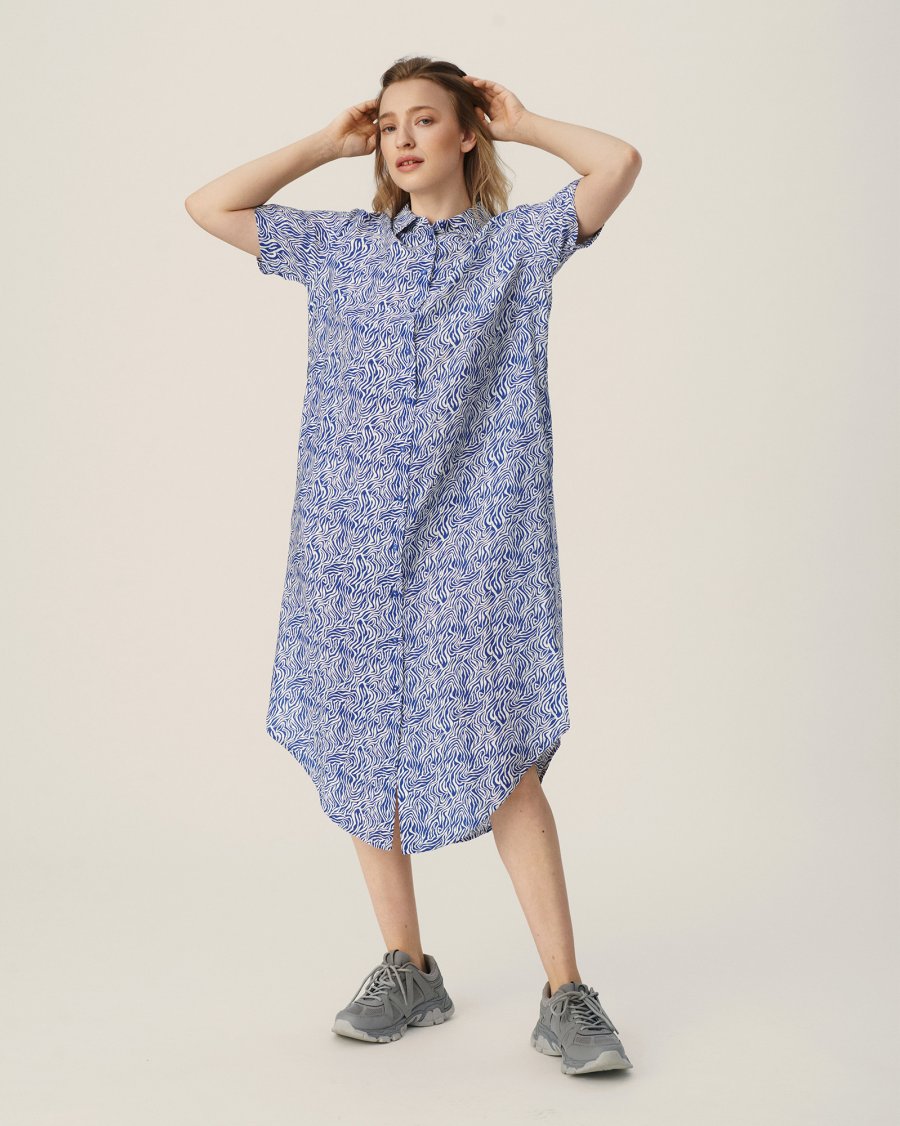 MSCH Copenhagen - Adaline Ladonna SS Shirt Dress AOP