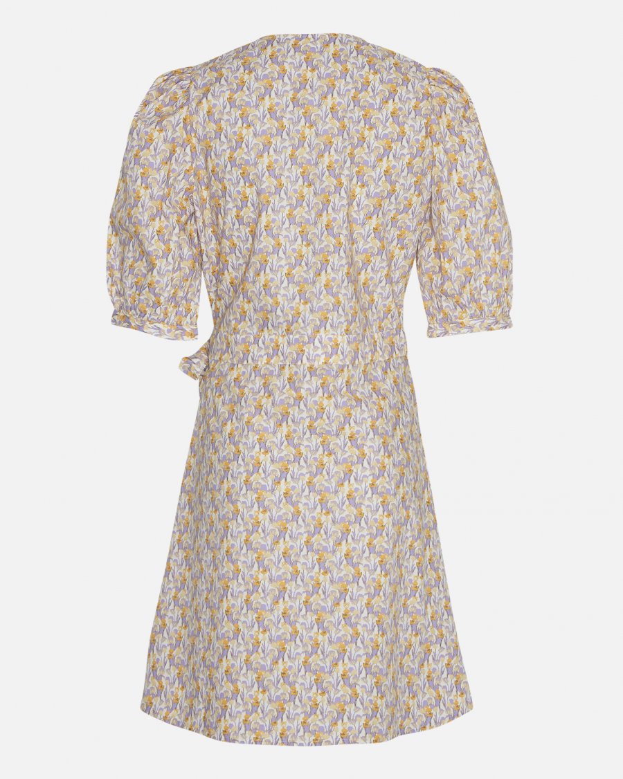MSCH Copenhagen - Berin Haddis 2/4 Wrap Dress AOP