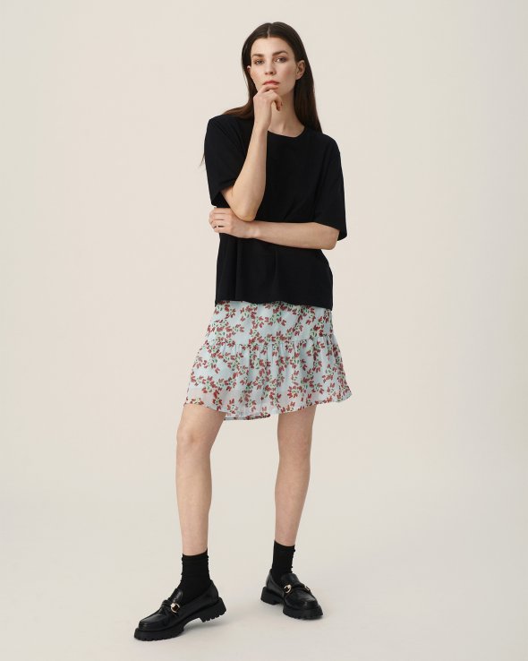 MSCHSatina Skirt AOP