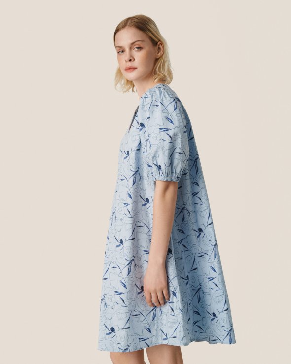 MSCHParilla Cenilla 2/4 Dress AOP