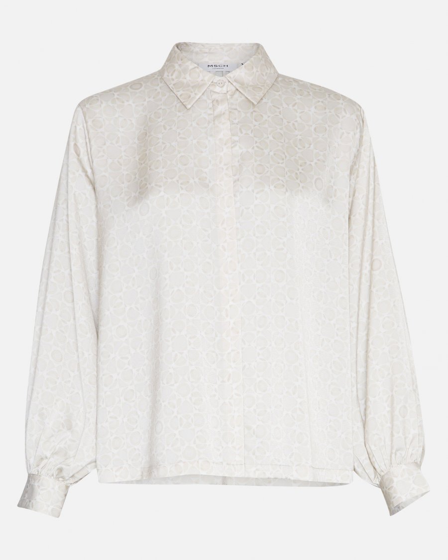 MSCH Copenhagen - MSCHMyrina Balloon Shirt AOP