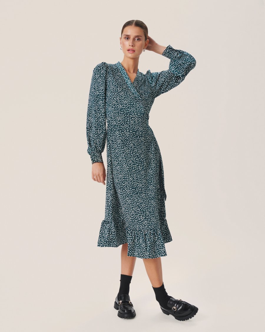 MSCH Copenhagen - MSCHSidera Myrina Wrap Dress AOP MSCH Copenhagen - MSCHSidera Myrina Wrap Dress AOP