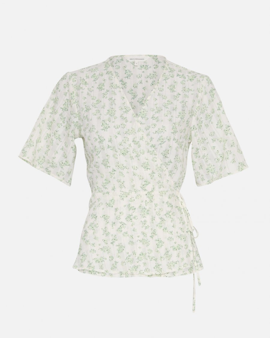 MSCH Copenhagen - MSCHBernelle 2/4 Wrap Top AOP