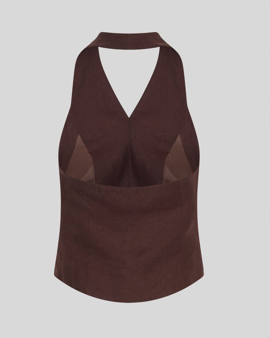 MSCH Copenhagen - MSCHNaira Claritta Halterneck Waistcoat