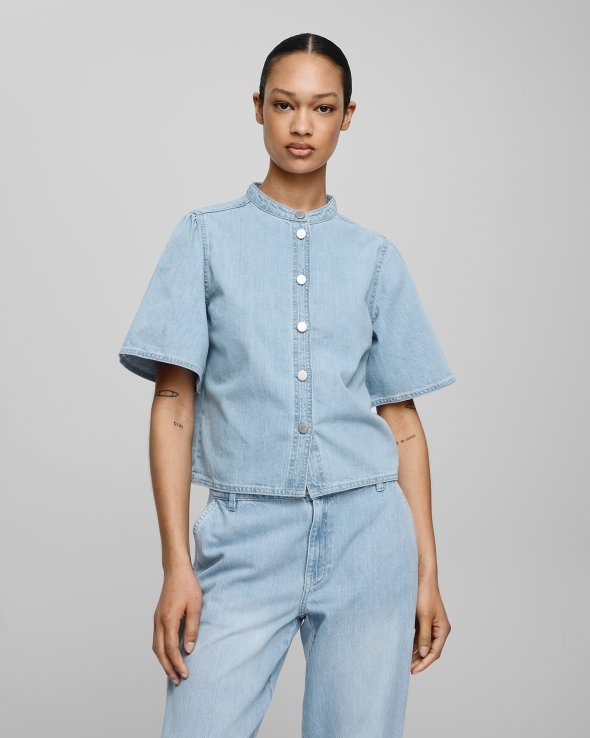 MSCHIngrid Lis 2/4 Denim Shirt