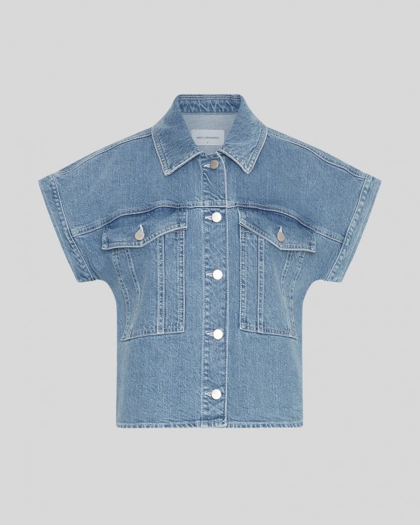MSCHElida Ada SS Denim Shirt
