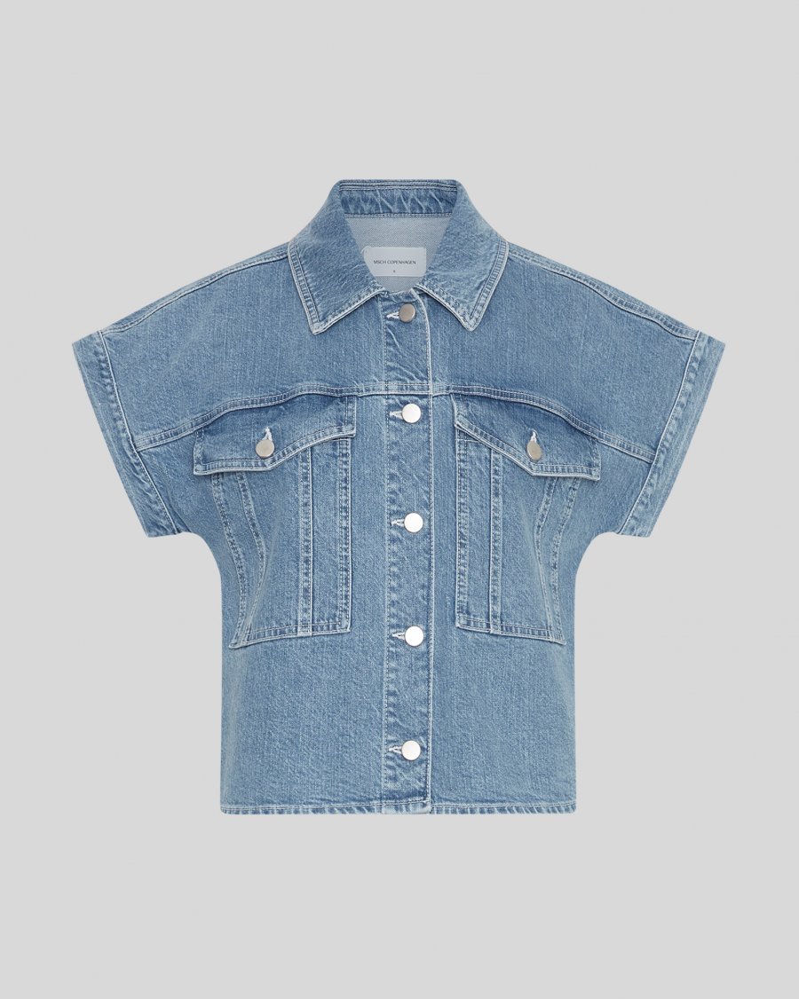 MSCH Copenhagen - MSCHElida Ada SS Denim Shirt