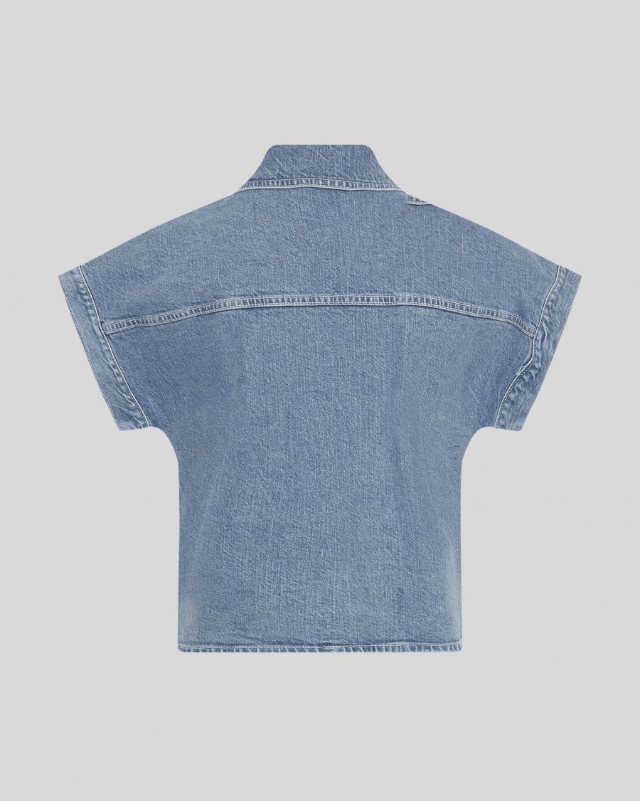 MSCH Copenhagen - MSCHElida Ada SS Denim Shirt