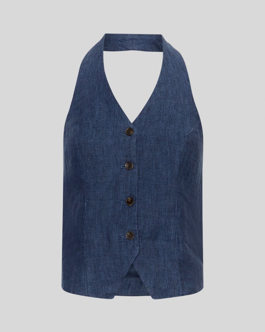 MSCH Copenhagen - MSCHNaira Claritta Halterneck Waistcoat