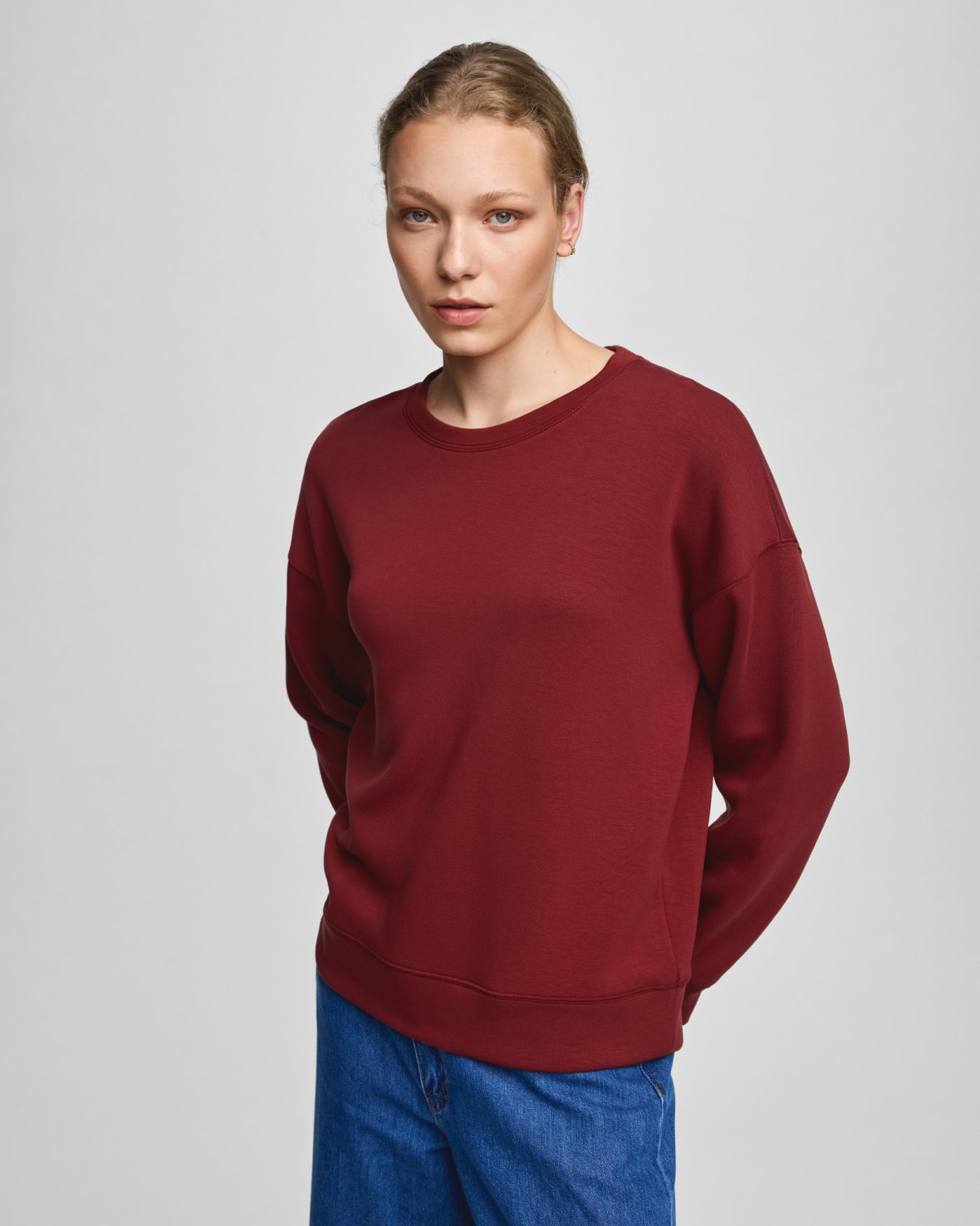 MSCH Copenhagen - Mschmela Briena Msch Sweatshirt 19738 - Mountain T Oatm