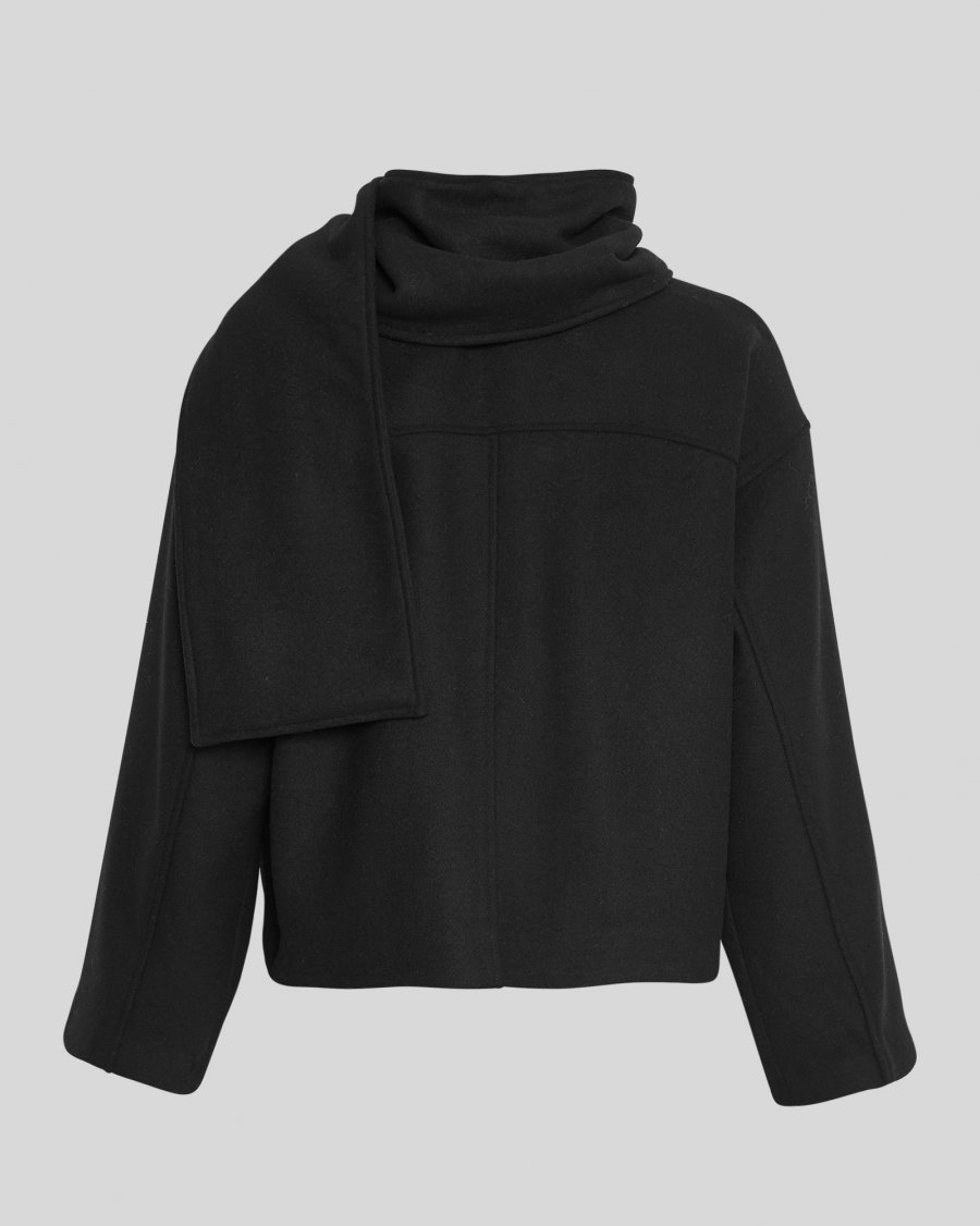 MSCH Copenhagen - MSCHSyden Scarf Jacket MSCH Copenhagen - MSCHSyden Scarf Jacket