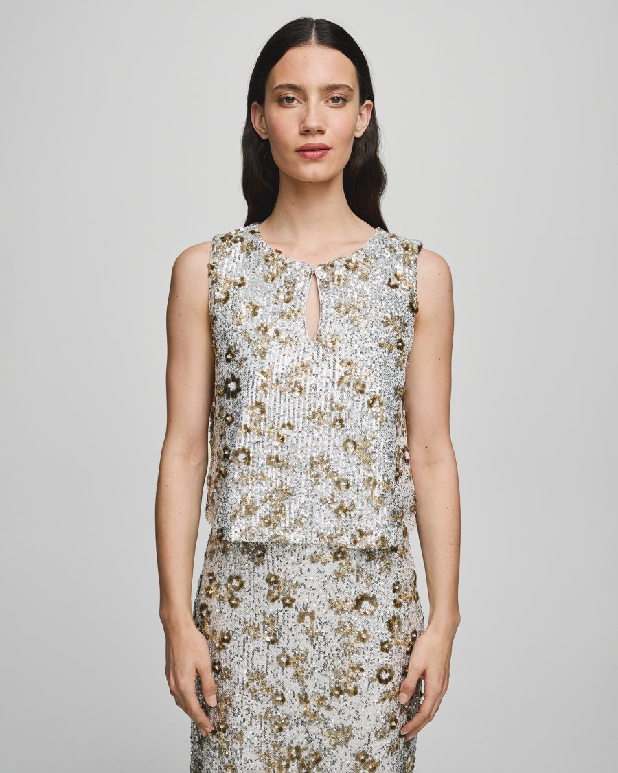 MSCH Copenhagen - MSCHMagnolia SL Top EMB MSCH Copenhagen - MSCHMagnolia SL Top EMB