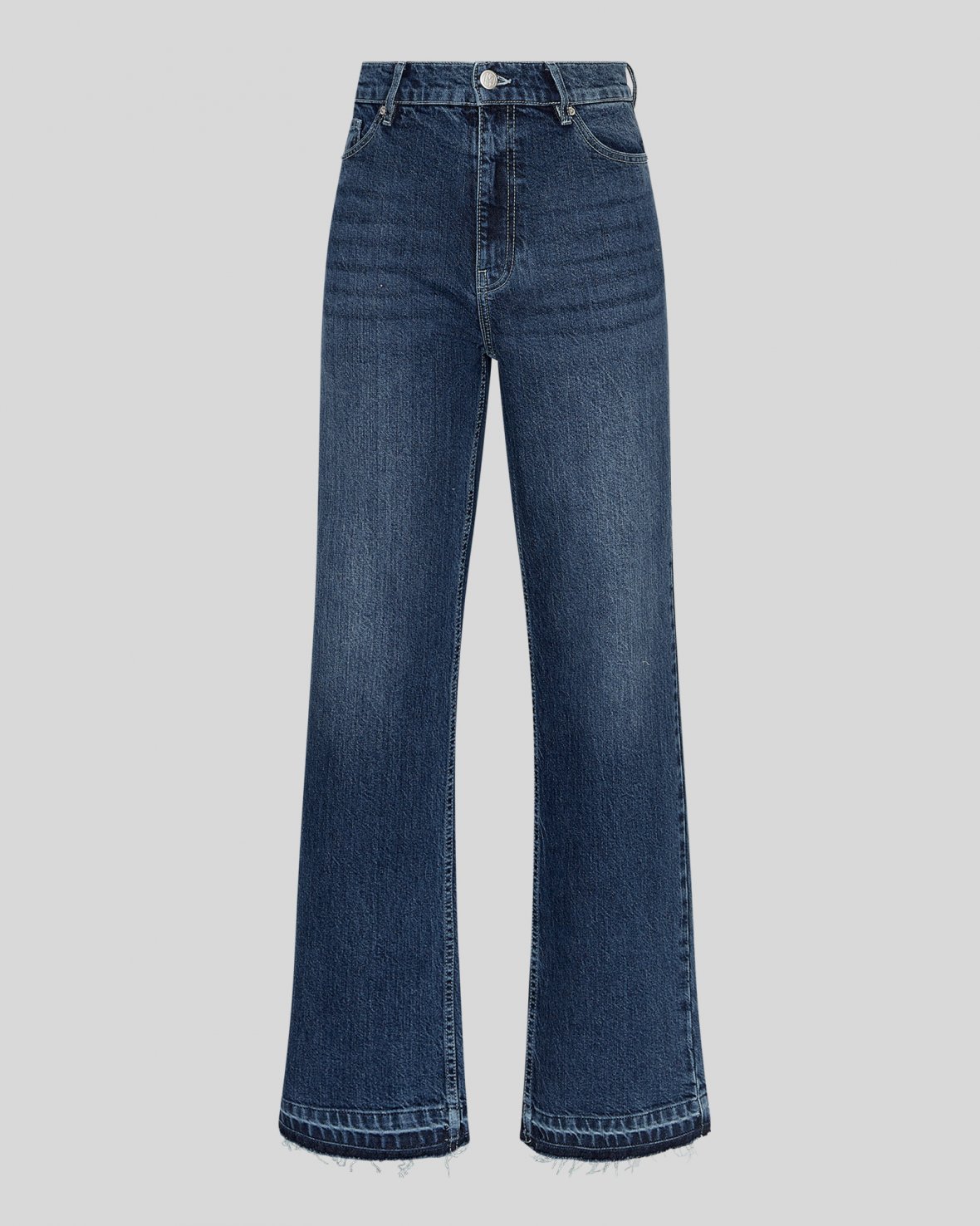 MSCH Copenhagen - Mscheli Ada Straight Jeans Long 19692 - Mid Blue Wash