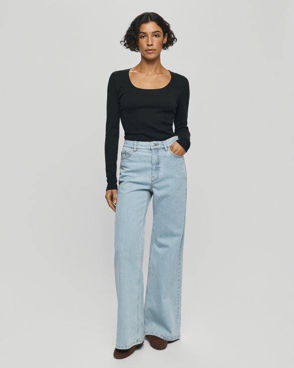 MSCH Copenhagen - MSCHSolia Ada HW Wide Jeans MSCH Copenhagen - MSCHSolia Ada HW Wide Jeans