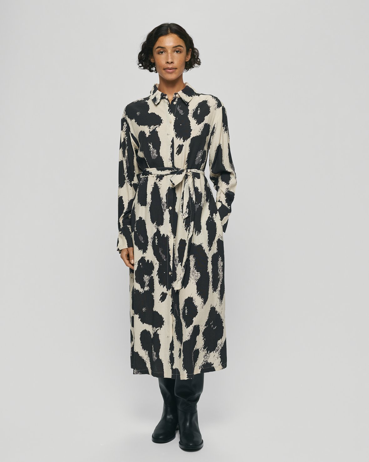 MSCHKaralie Jusia HW Skirt Licorice Leo
