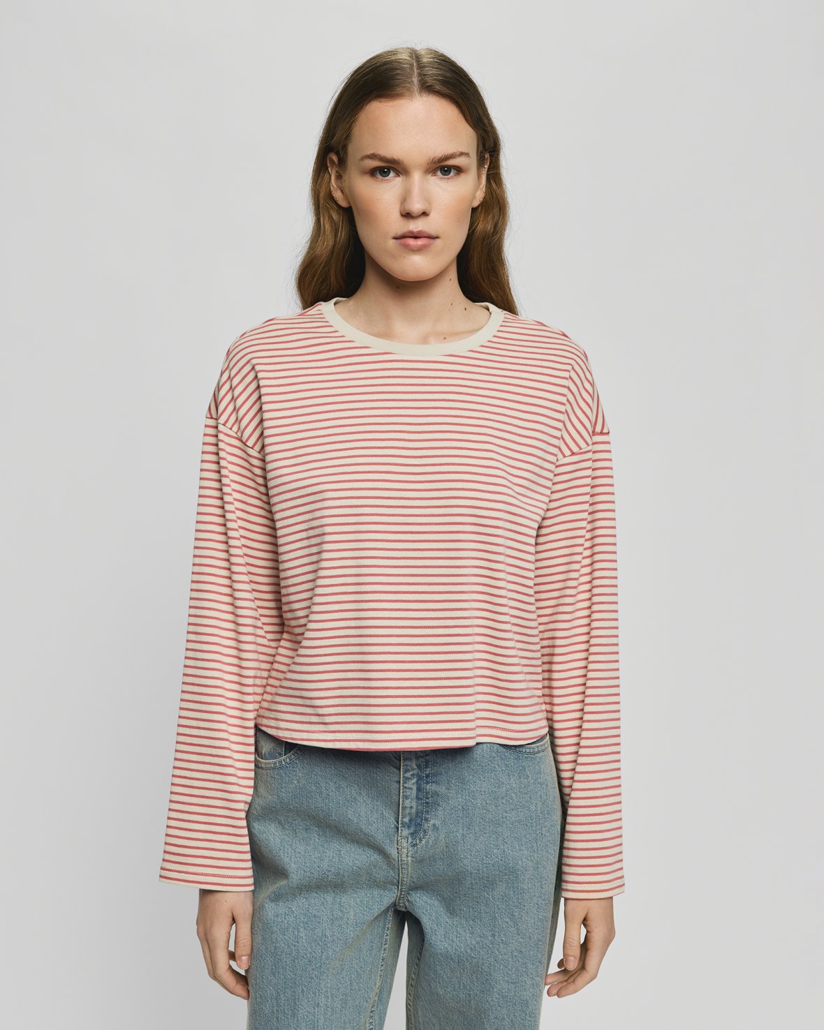 MschKrestiane Pullover STP - Egret/Black