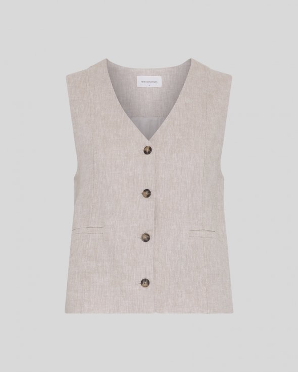 MSCH Copenhagen - MSCHViana Ginia V Neck Waistcoat