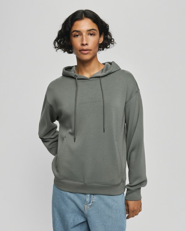 MSCH Copenhagen - MSCHIma Q Icon Logo Hood Sweatshirt