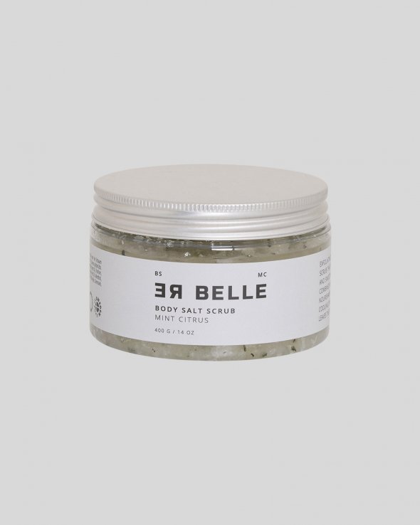 Rebelle Copenhagen - Body Salt Scrub Mint 250 ml Rebelle Copenhagen - Body Salt Scrub Mint 250 ml