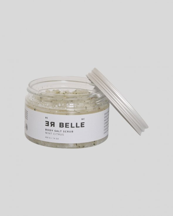 Rebelle Copenhagen - Body Salt Scrub Mint 250 ml