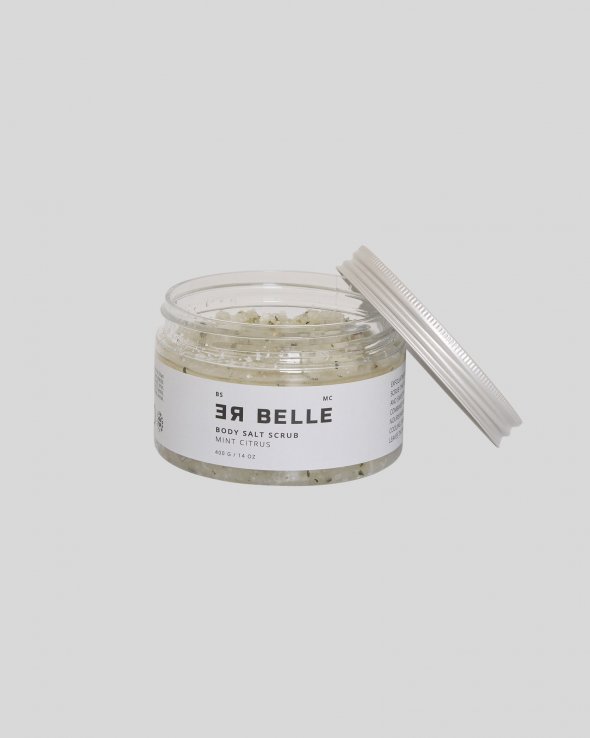 Rebelle Copenhagen - Body Salt Scrub Mint 250 ml