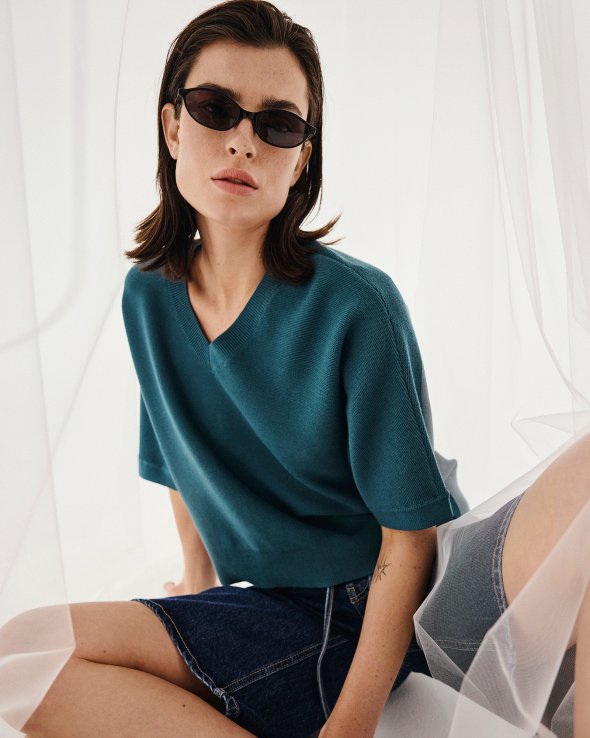 MSCH Copenhagen - MSCHThamira 2/4 V Pullover MSCH Copenhagen - MSCHThamira 2/4 V Pullover