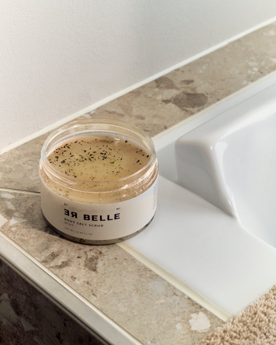 Rebelle Copenhagen - Body Salt Scrub Mint 250 ml